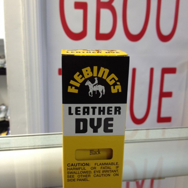 Fiebing's Leather Dye Black 4 FL OZ