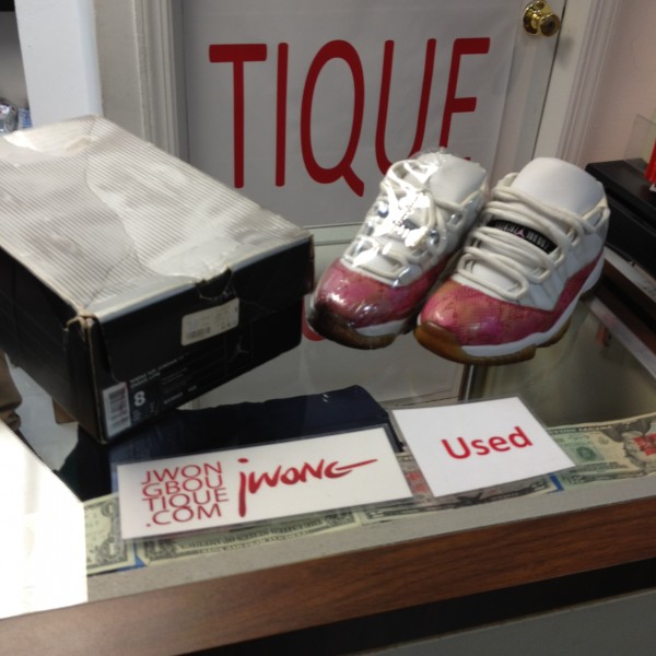 2001 Nike Air Jordan Pink Snake Skin XI