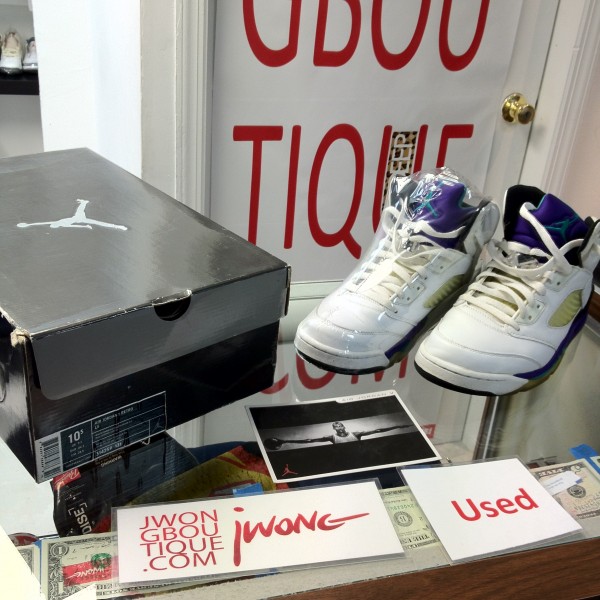 2006 Nike Air Jordan V Grape