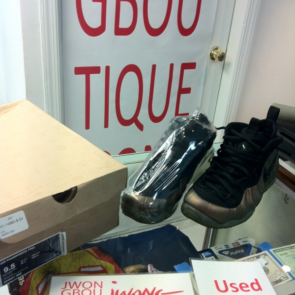 2012 Nike Air Foamposite Gym Green