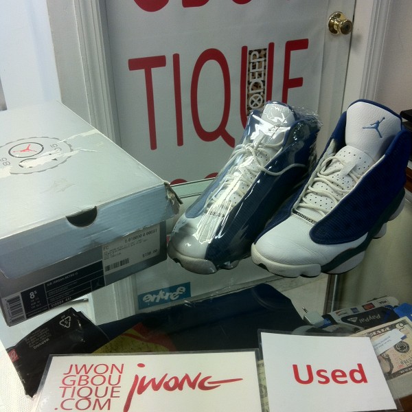 2004 Nike Air Jordan XIII French Blue Flint Grey
