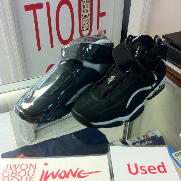 2005 Nike Air Max Penny 4 Black White