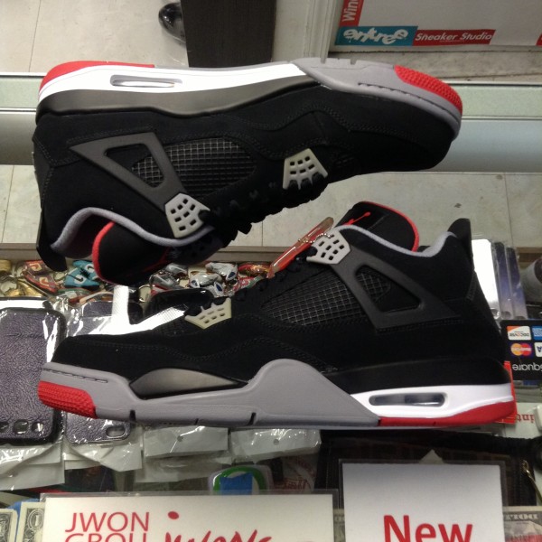 2012 Nike Air Jordan IV Bred Men