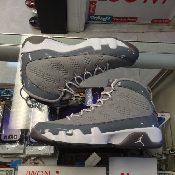 2012 Nike Air Jordan IX Cool Grey 