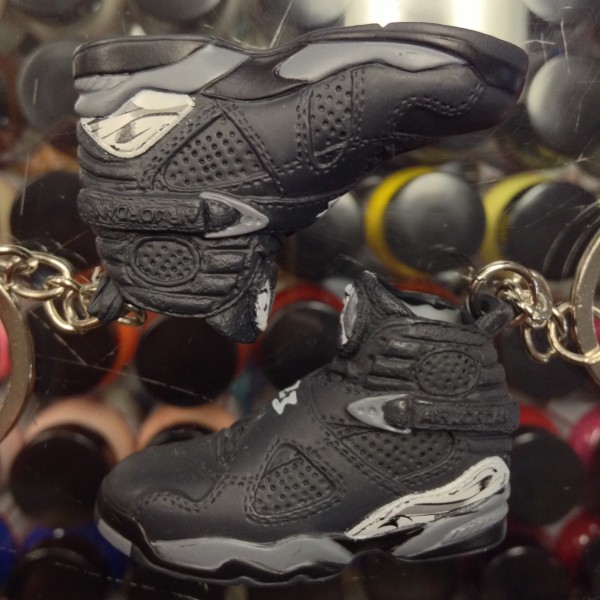 2003 Nike Air Jordan VIII Chrome 3D Keychain