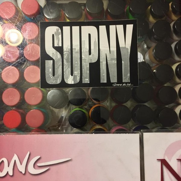 2011 Sup SUPNY New York DKNY Sticker