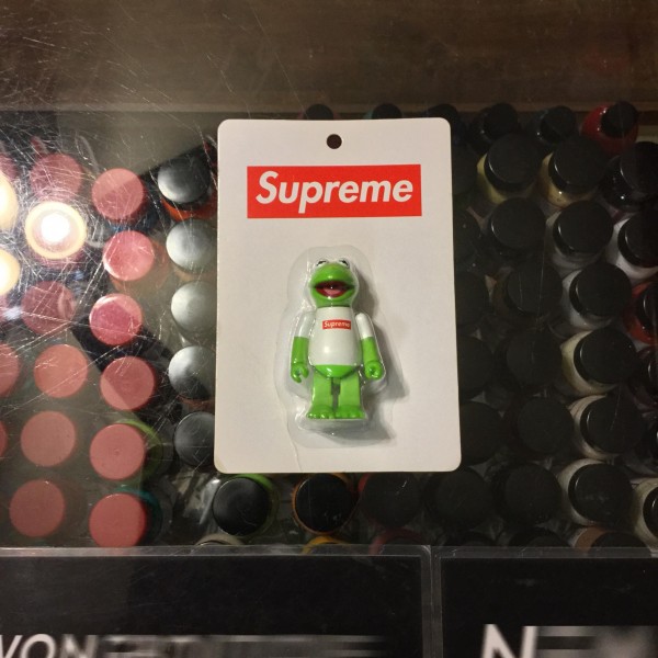 2008 Sup Sesame Street Kermit Kubrick Muppet 3"