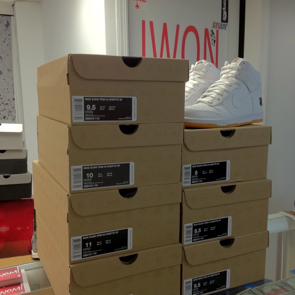 2013 Nike DUNK PRM HI UNDEFEATED