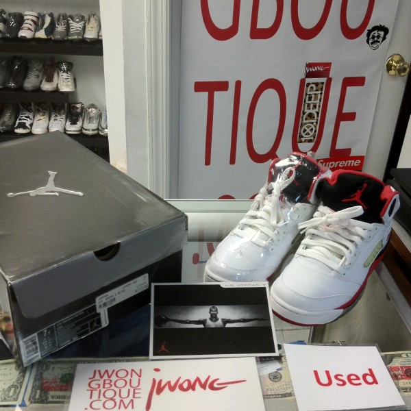 2006 Nike Air Jordan V Fire Red 