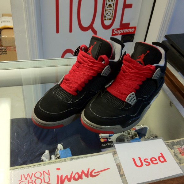 2008 Nike Air Jordan IV CDP Bred
