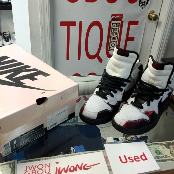 2005 Nike Dunk High Pro Sb White Melvins