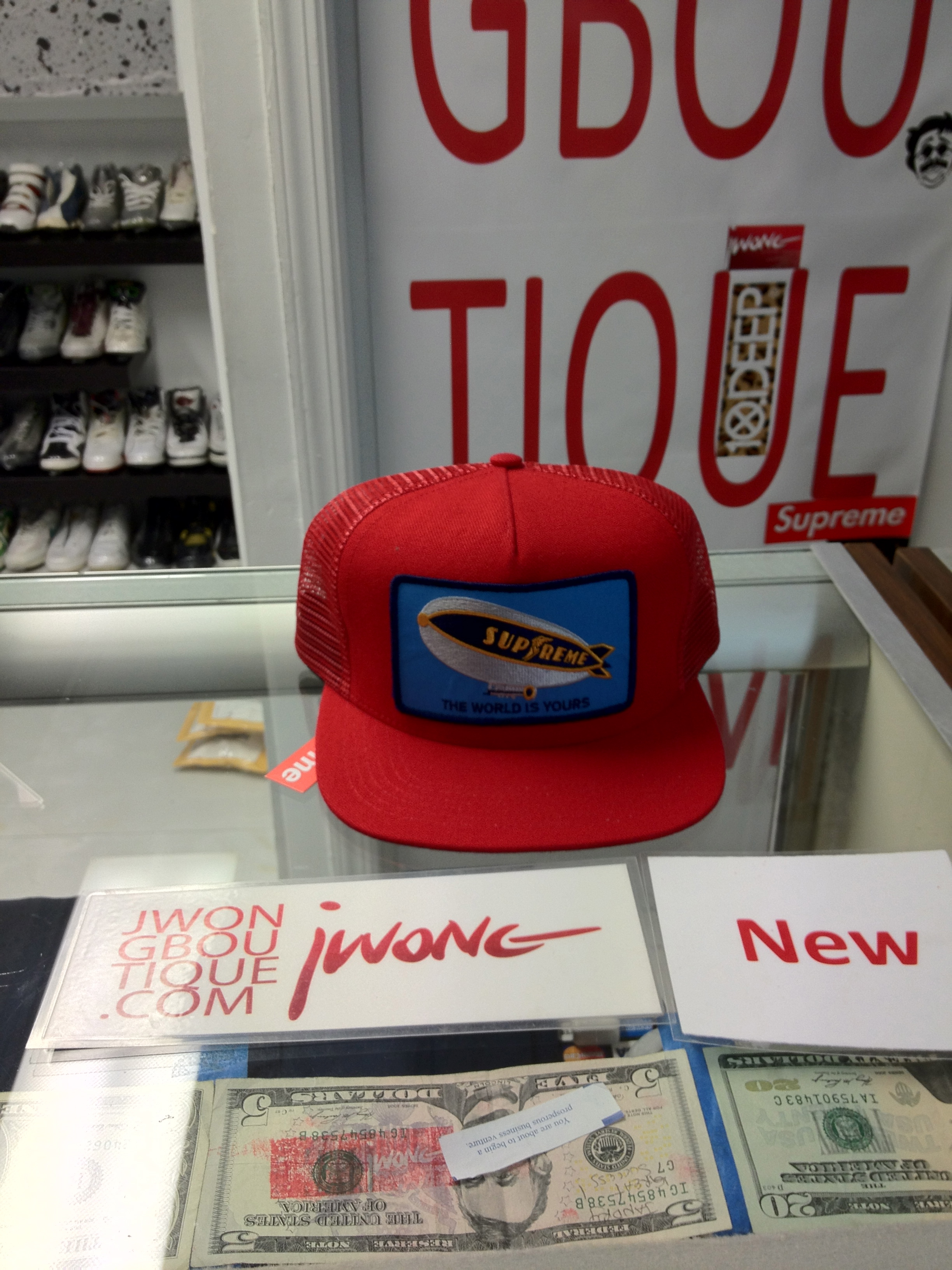 supreme blimp hat