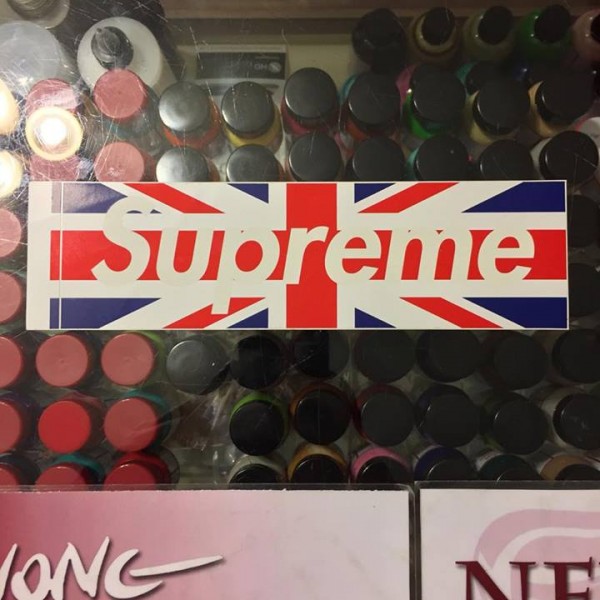 2010 Sup Sticker British Flag