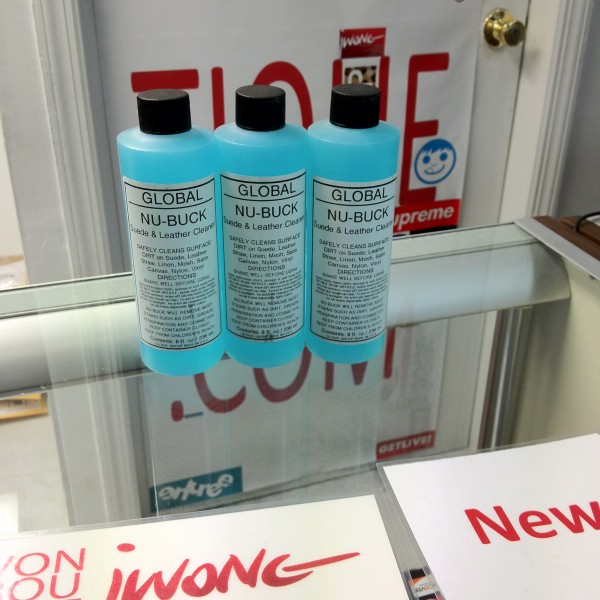 Global Nu-Buck Suede & Leather Cleaner 8 FL OZ
