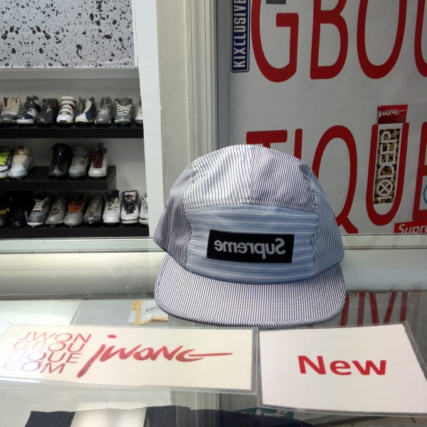 Cap 2012 Sup CDG Shirt Camp Black Box