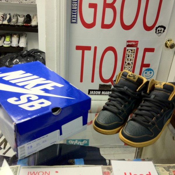 2011 Nike Dunk High Pro SB Anthracite 