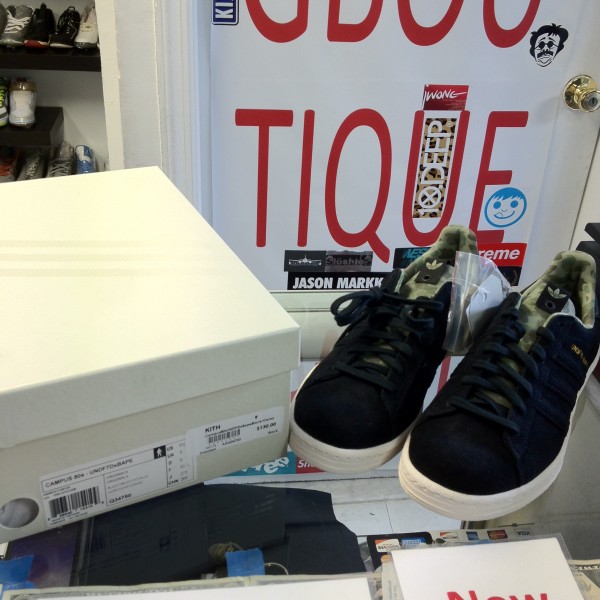 2013 Adidas Campus 80s Undefeated Bape Black