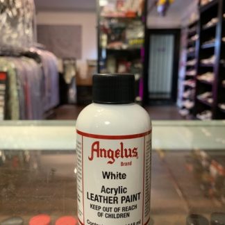 Angelus White Acrylic Leather Paint 4 FL OZ