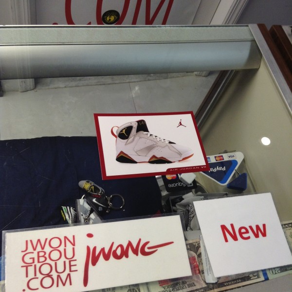 Nike Air Jordan VII Olympic Retro Card