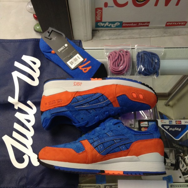 2013 Asics Gel Lyte III Knicks Ronnie Fieg ECP