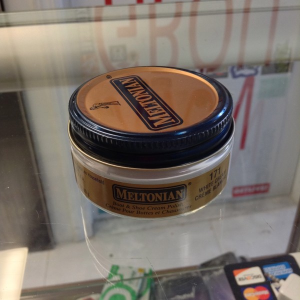 Meltonian Boot & Shoe Cream Polish White #171