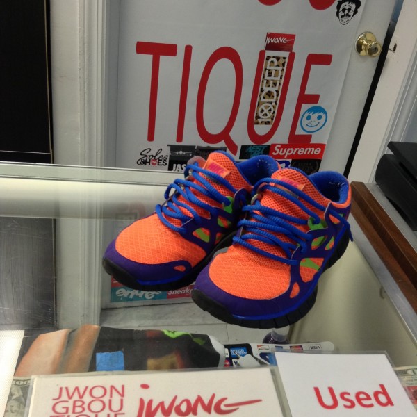 2011 Nike Free Run ID Hot Orange 