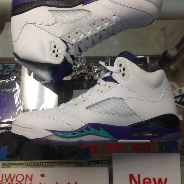 2013 Nike Air Jordan V White Grape Youth