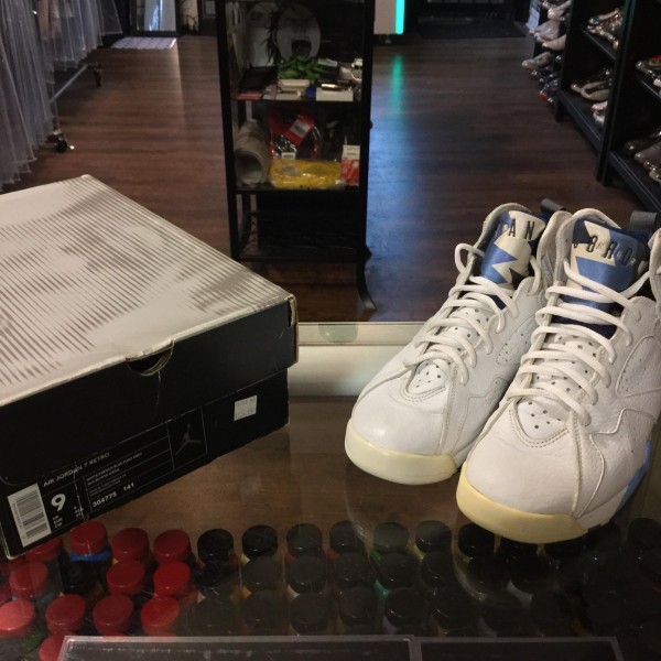 2002 Nike Air Jordan VII French Blue 