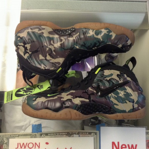 2013 Nike Air Foamposite Pro PRM Army Camo