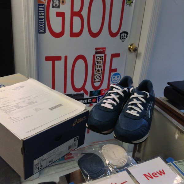 2010 Asics Gel Lyte III Navy Aqua Slate David Z