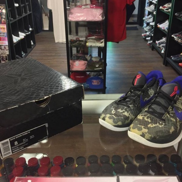 2011 Nike Zoom Kobe VI 6 Concord Black White