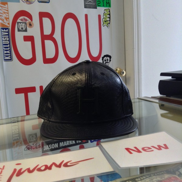 Fitted 2008 Huf Crocodile Black sz 7 5/8