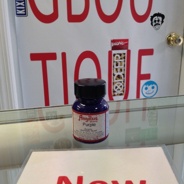 Angelus Purple Acrylic Leather Paint 1 FL OZ