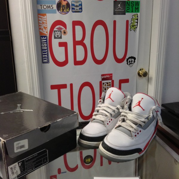 2006 Nike Air Jordan III Fire Red