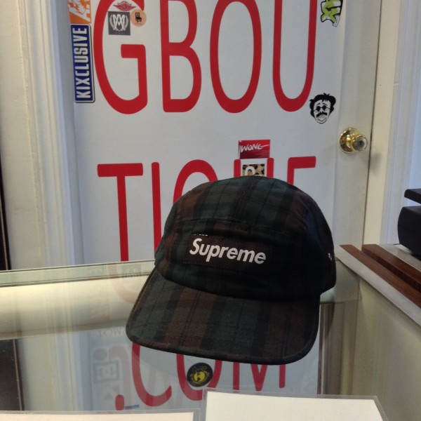 Cap 2008 Sup Plaid Brown Green