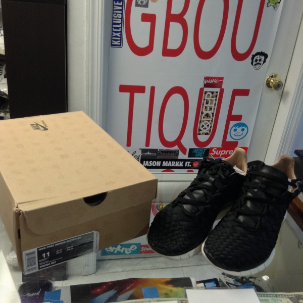 2012 Nike Free Inneva Woven SP Black