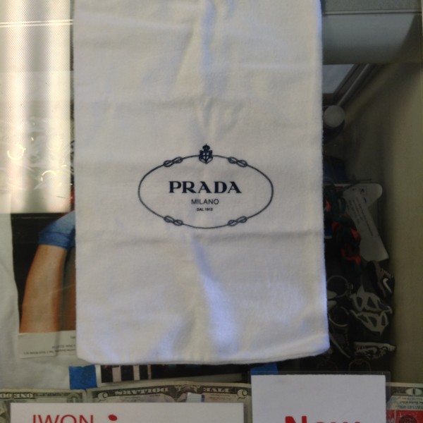 2006 Prada Milano Shoe Dust Bag