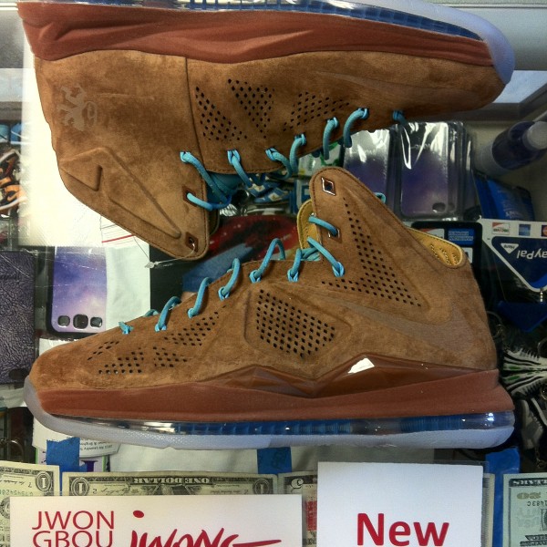 2013 Nike Lebron X EXT QS Hazelnut