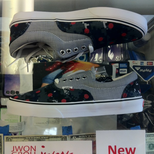 2013 Sup Vans CDG Shirt Era Low Navy