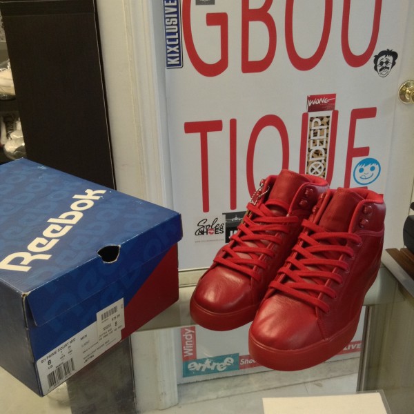 2012 Reebok SH Prime Court Mid Excellent Red