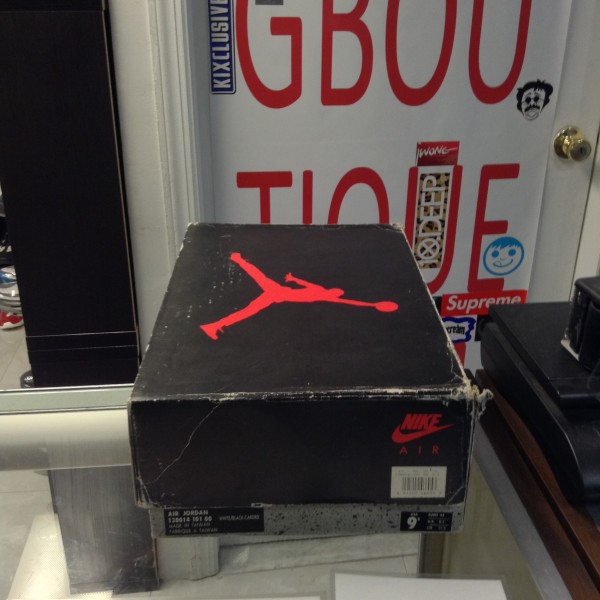 1992 Nike Air Jordan VII Cardinal Box Only