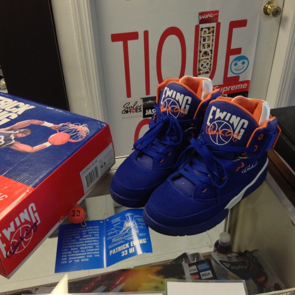 2012 Patrick Ewing 33 Hi Blue Suede