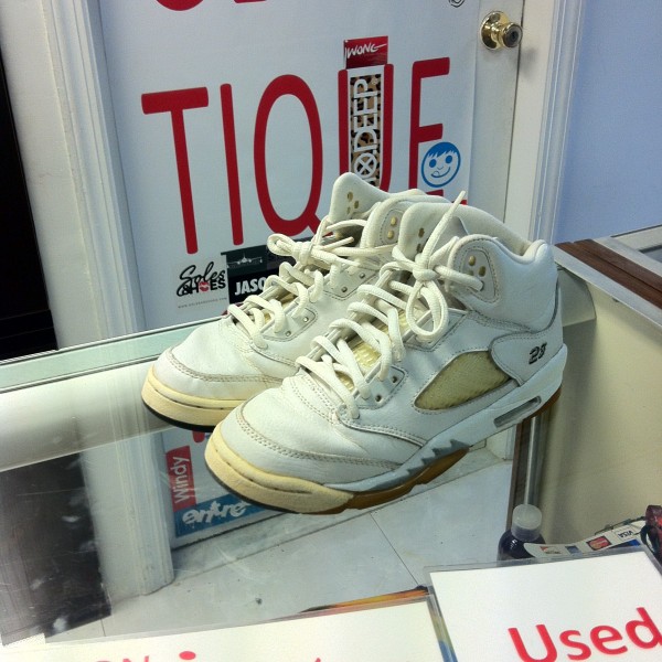 2000 Nike Air Jordan V High Metallic Silver