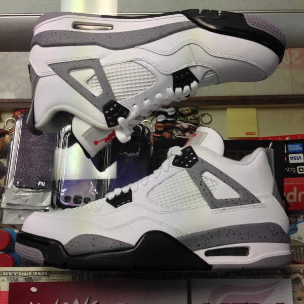 2012 Nike Air Jordan IV White Cement Men