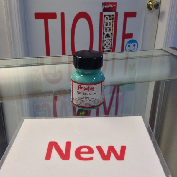 Angelus Gift Box Blue Acrylic Leather Paint 1 FL OZ