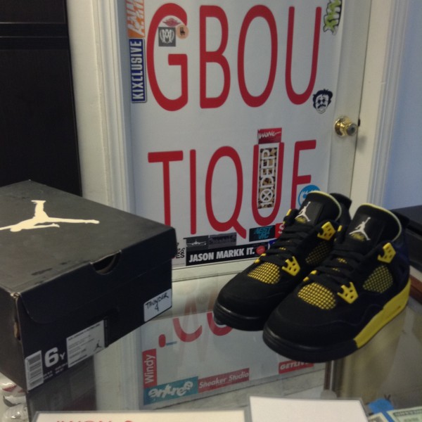 2012 Nike Air Jordan IV Thunder Youth