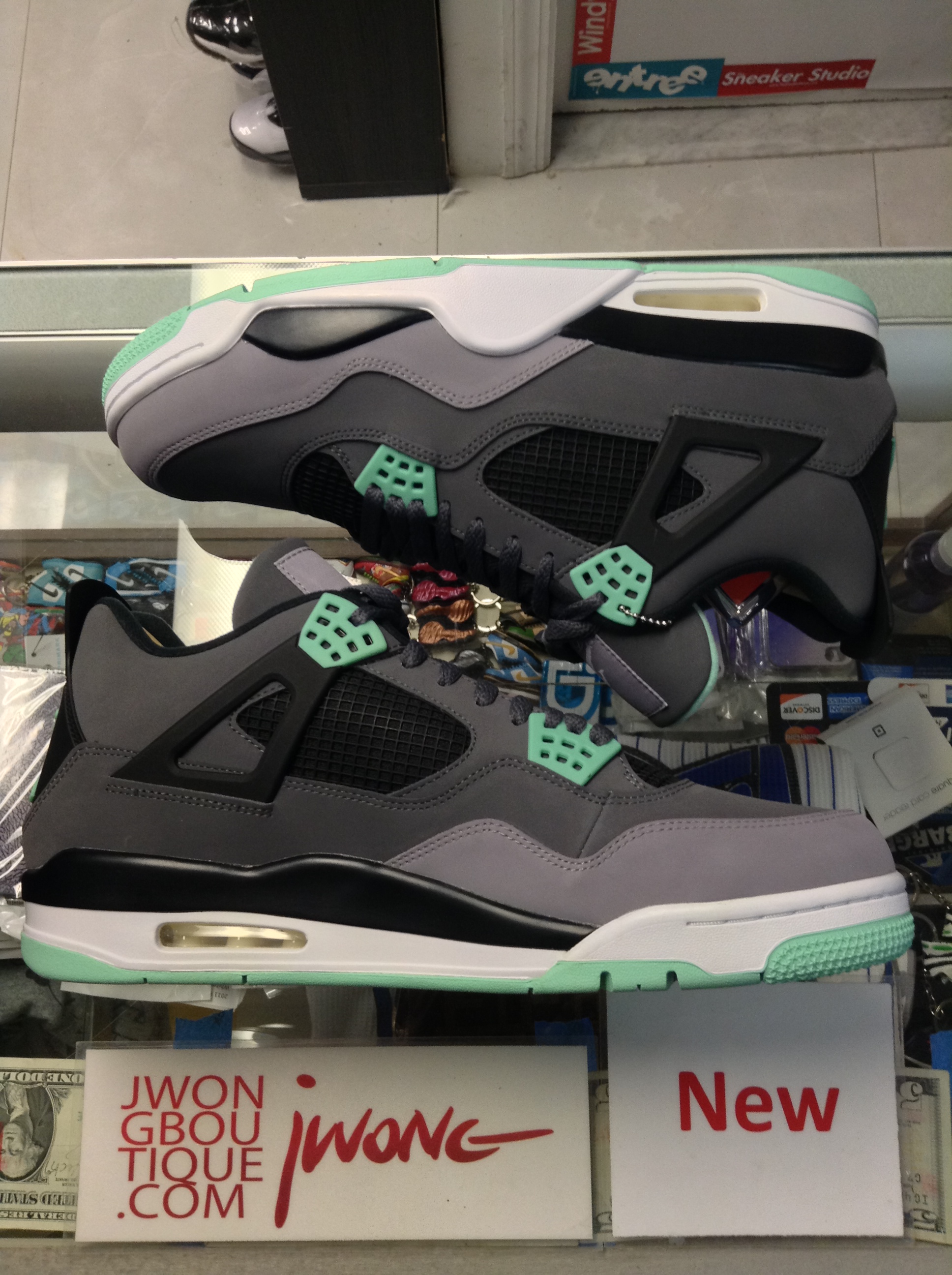 2013 Nike Air Jordan IV Green Glow | Jwong Boutique