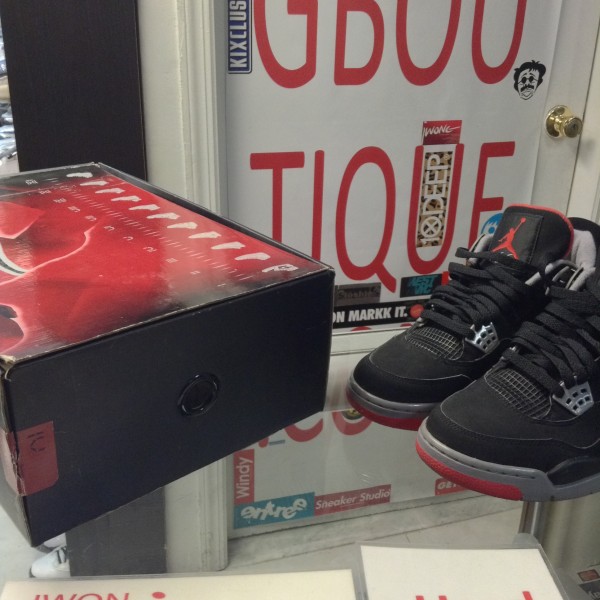 2008 Nike Air Jordan IV Bred