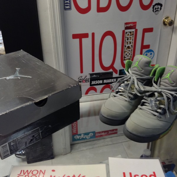 2006 Nike Air Jordan V Green Bean