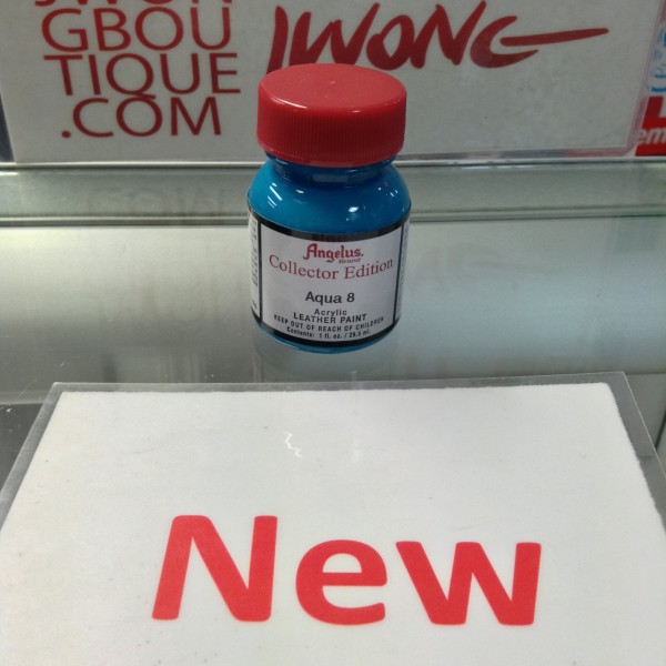 Angelus Collectors Edition Aqua 8 Acrylic Leather Paint 1 FL OZ